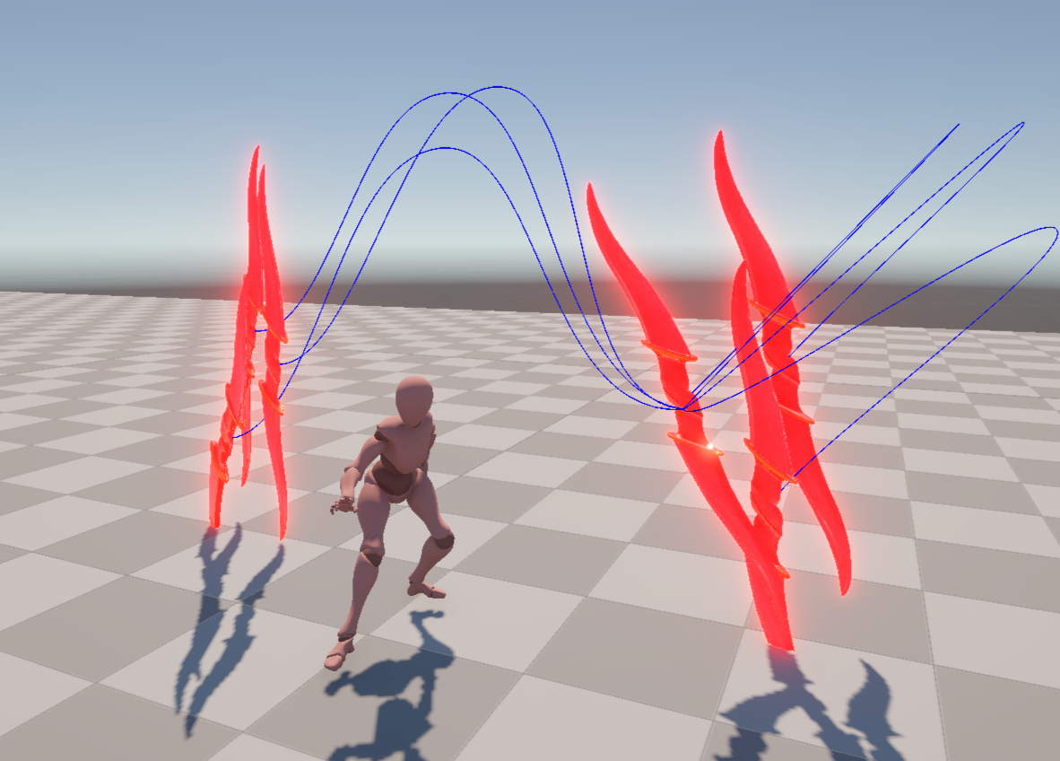 Dancing Blades Showcase || Unity Demo